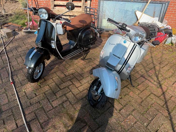 2x Vespa LML 125cc, Motoren, Motoren | Piaggio, Particulier, Ophalen