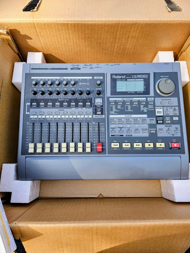 Roland vs880 ex, Ophalen