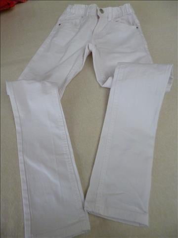 witte broek maat 146, Enfants & Bébés, Vêtements enfant | Taille 146, Enlèvement ou Envoi, Comme neuf, Fille, Pantalon