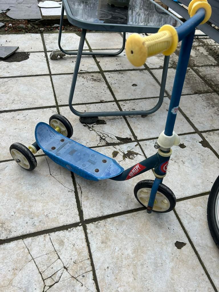 2 stepjes, Fietsen en Brommers, Fietsen | Kinderfietsjes, Ophalen, Gebruikt, Minder dan 16 inch, Zijwieltjes