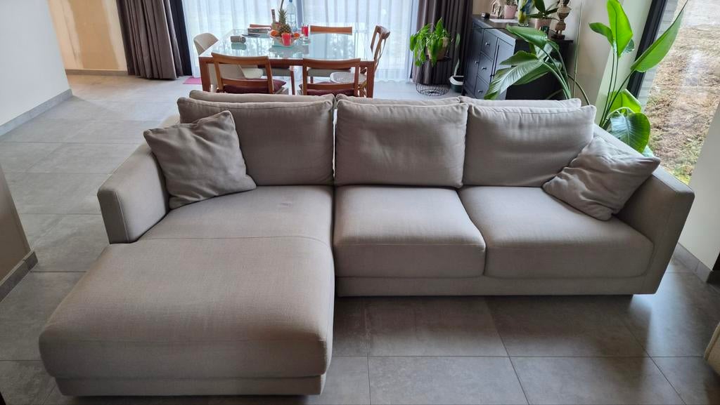 Canapé méridienne SELECTION MEUBLES, Maison & Meubles, Canapés | Coins salons complets, Tissus, Enlèvement