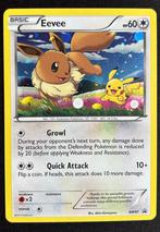 Pokemon Eevee BW97 Black Star Promo, Hobby en Vrije tijd, Ophalen of Verzenden, Gebruikt, Losse kaart