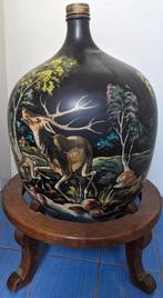 Tonneau à vin en verre peint à la main, Enlèvement