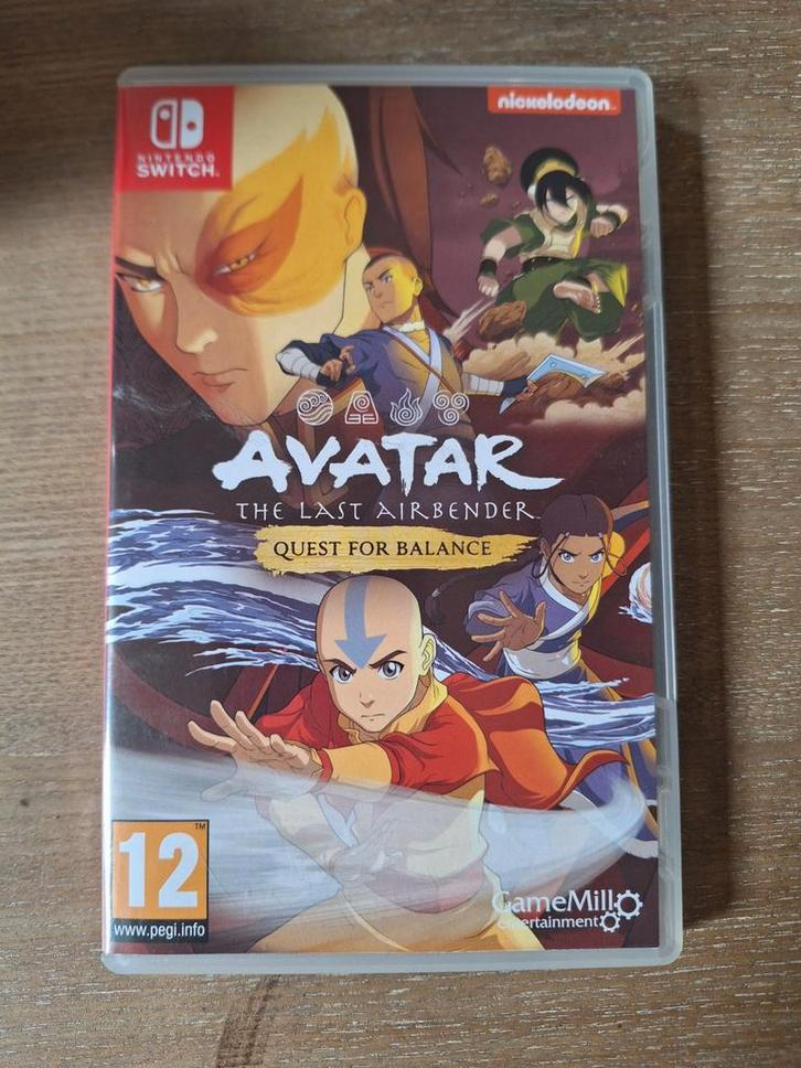 Nintendo switch Avatar The Last Airbender Quest for Balance, Games en Spelcomputers, Games | Sony PlayStation 5, Overige genres