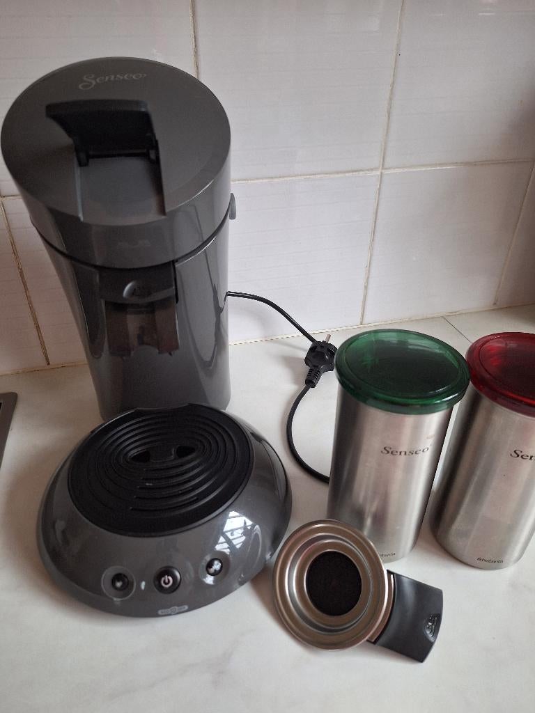 Koffiemachine, Electroménager, Réservoir d'eau amovible, Dosettes et capsules de café, Comme neuf, Enlèvement