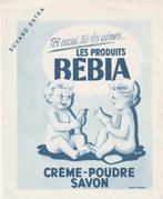 oud vloeipapier met reclame zeep Bébia, Enlèvement ou Envoi, Comme neuf, Ustensile