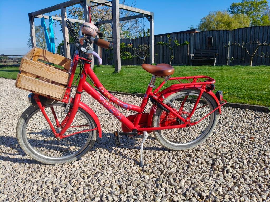 Kinderfiets meisjes 20 inch, Vélos & Vélomoteurs, Vélos | Filles, Enlèvement, 20 pouces