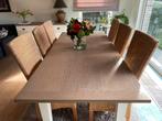 Eettafel en 6 stoelen, Huis en Inrichting, Complete eetkamers, Ophalen, Gebruikt