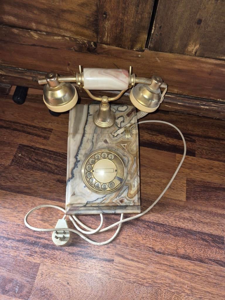 Antieke Bureeltelefoon, Ophalen of Verzenden