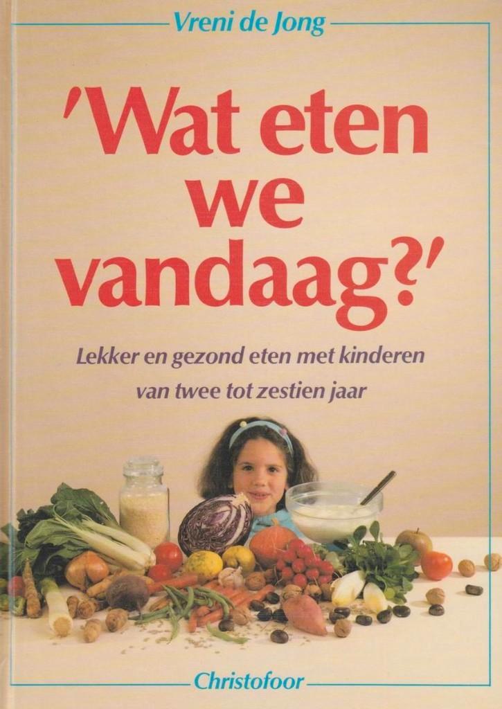 boek: gezond lekker eten+ Wat eten we vandaag?/Vreni De Jong, Boeken, Gezondheid, Dieet en Voeding, Zo goed als nieuw, Dieet en Voeding