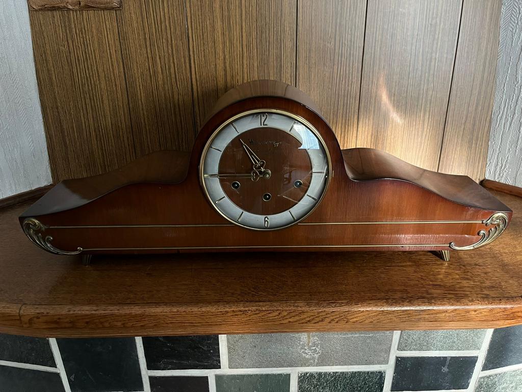 Cheminée vintage en baryton Westminster - Années 1950/60, Antiquités & Art, Antiquités | Horloges, Enlèvement