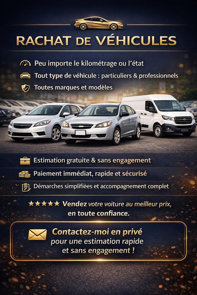 RACHAT DE VOTRE VOITURE AU MEILLEUR PRIX, Contacten en Berichten, Advies en Oproepen