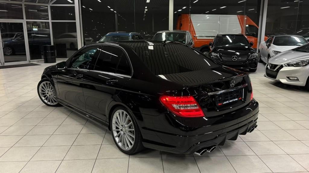 Mercedes-Benz C63 AMG 6.3 Atmosferische Bouwjaar 2012.900km, Auto's, Automaat, Euro 5, Leder, Bedrijf