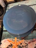 Ensemble d'assiettes bleu pétrole, Maison & Meubles, Uni, Assiettes(s), Céramique, Enlèvement