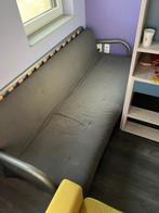 slaapzetel grijs 1m40x2m, Gris, Queen size, 140 cm, Enlèvement