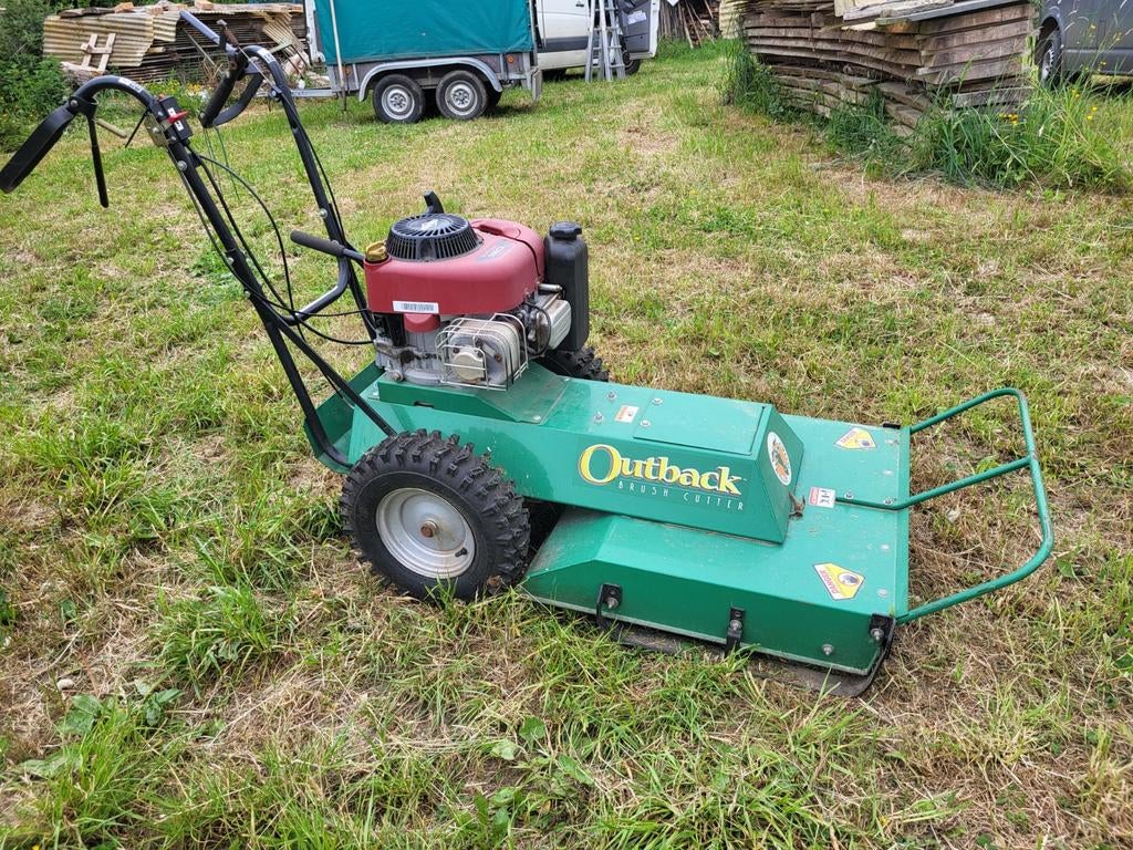 Grasmaaier maaimachine weideblooter, Ophalen