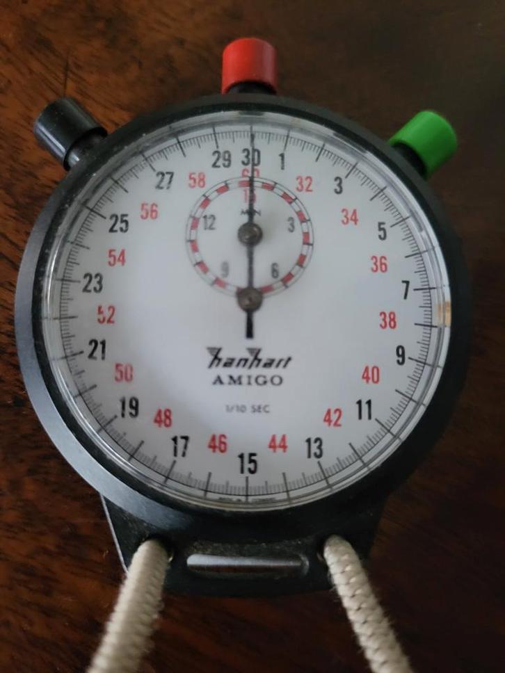 Hanhart stopwatch, Sports & Fitness, Course, Jogging & Athlétisme, Enlèvement ou Envoi