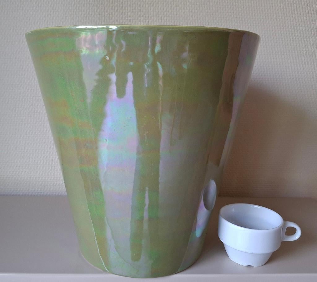 Grote Keramieken cachepot, Ophalen, Zo goed als nieuw, Minder dan 40 cm