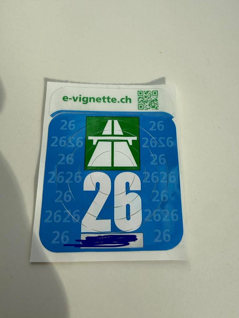 Vignet Zwitserland, Tickets & Billets, Vignettes automobiles