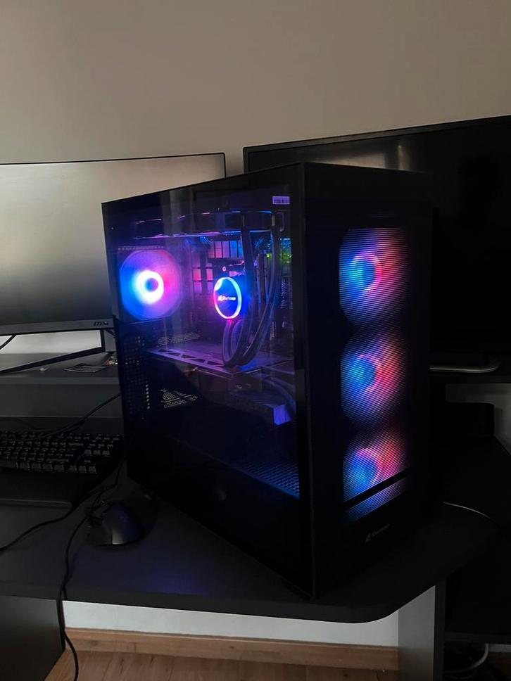 Gaming PC Ryzen 5 7600X + RTX 4070 Ti Super 32GB 1TB, Computers en Software, Desktop Pc's, Zo goed als nieuw, SSD, Gaming, Ophalen
