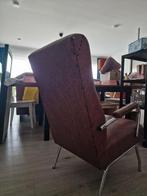 Zetel vintage, in goede staat, Ophalen, Zo goed als nieuw, Eenpersoons, Leer