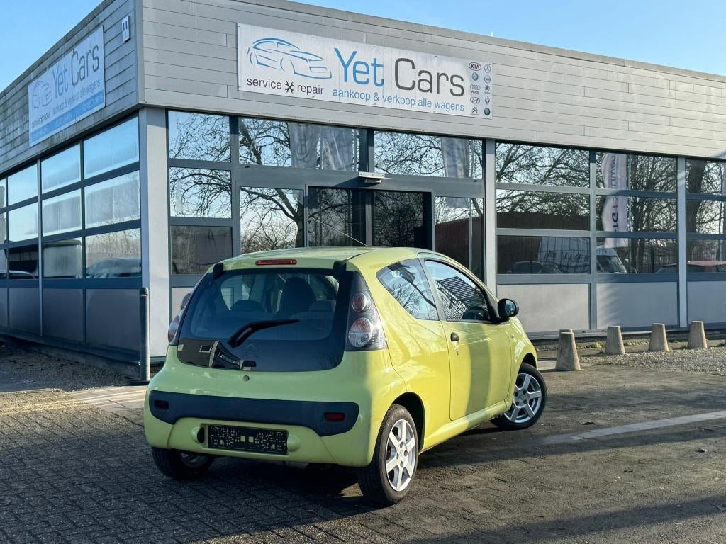 Citroen c1 benzine met keuring en garantie, Auto's, Citroën, Voorwielaandrijving, 4 cilinders, Leder en Stof, Bedrijf