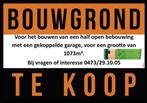 Prachtige bouwgrond te koop op een top locatie (lot 20), Immo, Gronden en Bouwgronden, Brecht, Verkoop zonder makelaar, 1000 tot 1500 m²