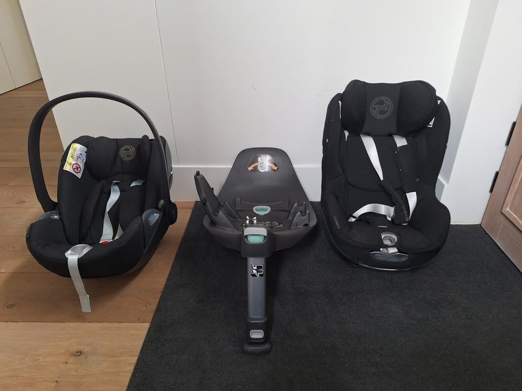 Cybex babystoel, draaibare basis met isofix en kinderstoel, Ophalen, Overige merken, Isofix