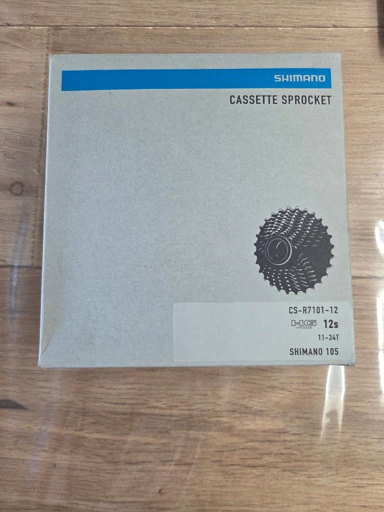 Shimano cs-r7101-12, 12s tandwielcassette NIEUW, Nieuw, Ophalen of Verzenden, Derailleur of Ketting, Aluminium