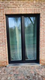 Porte-fenêtre PVC haut de gamme – 143  217 cm, Enlèvement, Remplie, Comme neuf