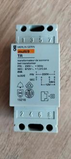 Bel transfo Merlin Gerin, Elektronische apparatuur, Ophalen, Zo goed als nieuw
