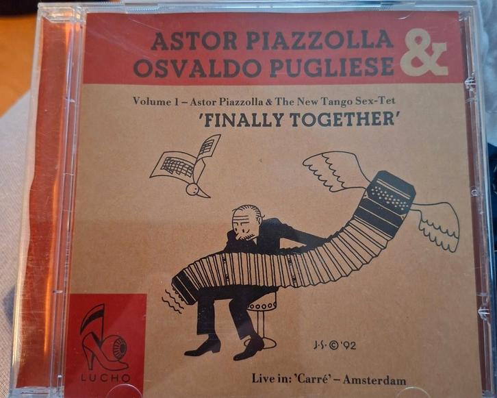 CD. Astor Piazzolla et Osvaldo Pugliese. En direct au Carré, CD & DVD, CD | Autres CD, Utilisé, Enlèvement ou Envoi