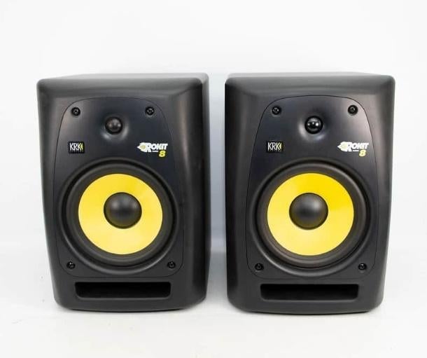 KRK Rokit 8 RPG2 Studio Monitoren (Set van 2), Audio, Tv en Foto, Luidsprekerboxen, Overige merken, Ophalen of Verzenden, Zo goed als nieuw