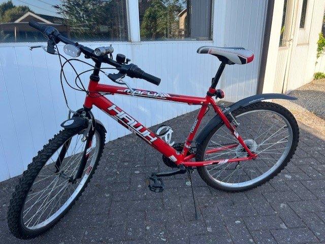 Fiets - ATB - Rood - 26 inch, Fietsen en Brommers, Ophalen, Gebruikt, Versnellingen