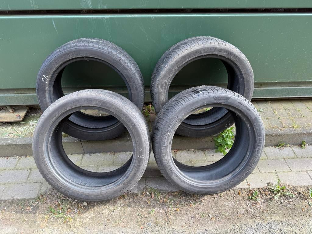 Pneus Michelin CrossCLIMATE 225/45 R 17 a donner, Autos : Pièces & Accessoires, Pneus & Jantes, Enlèvement, Pneu(s)