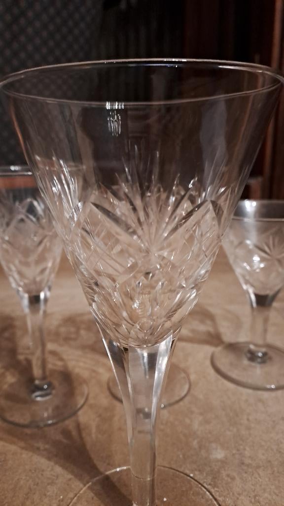 Kristallen glasservies, Ophalen