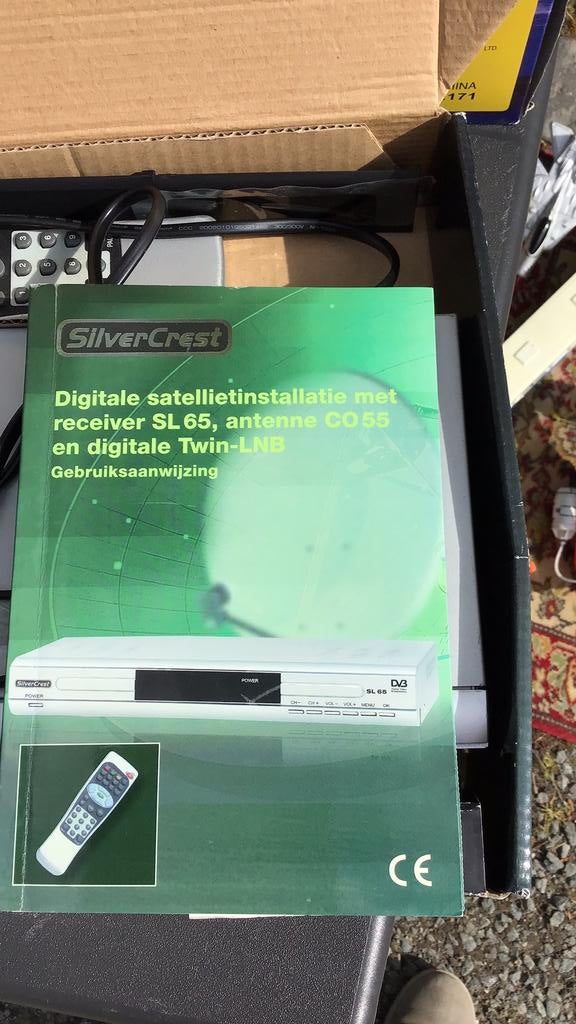 Full HD sateliet receiver, Ophalen, Gebruikt