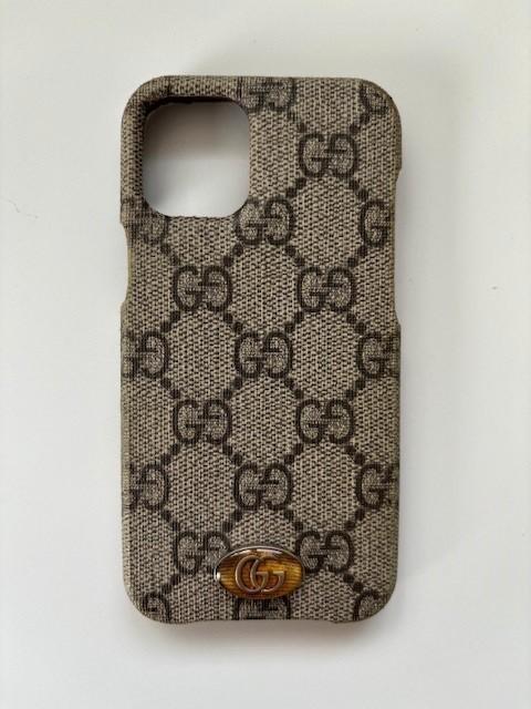 iPhone 12 mini Gucci telefoonhoes, Télécoms, Téléphonie mobile | Housses, Coques & Façades | Apple iPhone, Comme neuf, Housse ou Sac