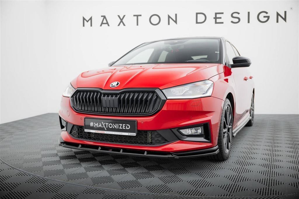 Maxton Design Spoiler Splitter Lip Skoda Fabia Monte Carlo M, Autos : Divers, Tuning & Styling, Envoi