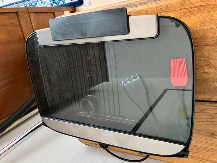 Tafelbarbeque of grill, Tuin en Terras, Elektrische barbecues, Zo goed als nieuw, Ophalen