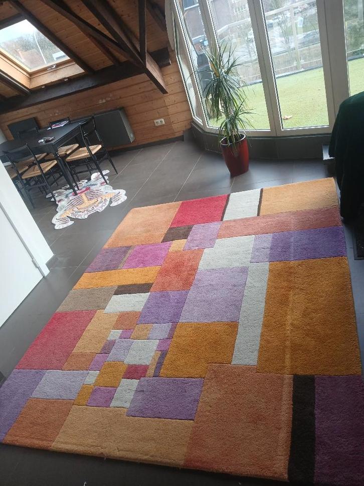 Tapis Carmen Stallbaumer Ligne Roset création, Maison & Meubles, Ameublement | Tapis & Moquettes, Comme neuf, 150 à 200 cm, 200 cm ou plus