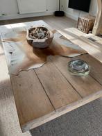 Landelijke eiken salontafel, Huis en Inrichting, Ophalen