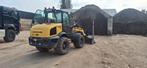 Wiellader NewHolland W80 met toebehoren, AP leveller 2200, Ophalen