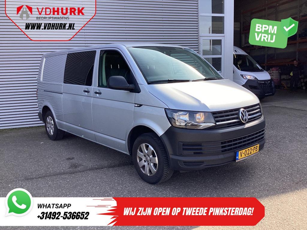 Volkswagen Transporter 2.0 TDI 150 pk L2 DC Dubbel Cabine EX, Bedrijf, Electronic Stability Program (ESP), Te koop, 162 g/km