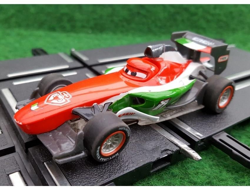 Carrera Go: Disney/Pixar Francesco Bernoulli CARBON, Carrera, Ophalen of Verzenden, Elektrisch, Racebaan