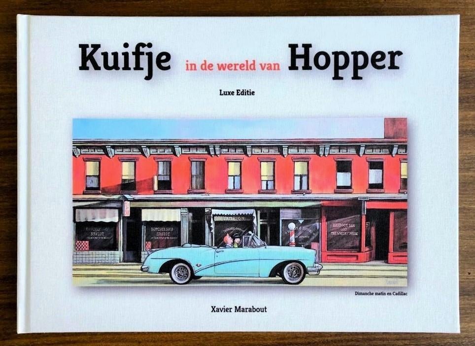 Kuifje in de Wereld van Hopper - Linnen HC met Prent - Nieuw, Verzenden, Nieuw
