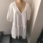 Oversized wit katoenen kleedje , Monki, Maat M, Kleding | Dames, Jurken, Ophalen of Verzenden, Nieuw, Maat 38/40 (M), Wit