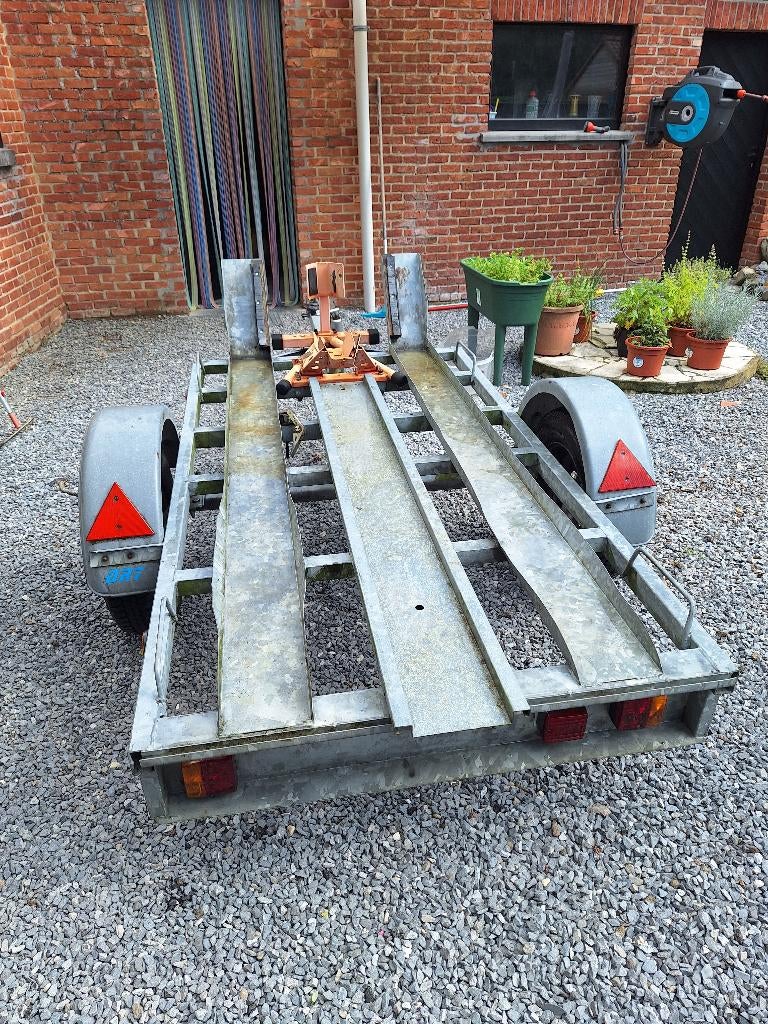 motor aanhangwagen, Enlèvement, Utilisé