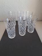 KRISTAL GLAZEN 6 X, Ophalen of Verzenden