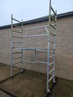 Alu stelling,plooisteiger met opzetstukken meteen lage prijs, Ophalen, Gebruikt, Rolsteiger of Kamersteiger, 2 tot 5 meter